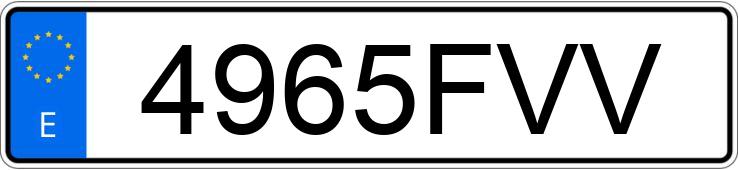 Numer rejestracyjny 4965FVV posiada OPEL VECTRA Numer rejestracyjny 4965FVV posiada OPEL VECTRA