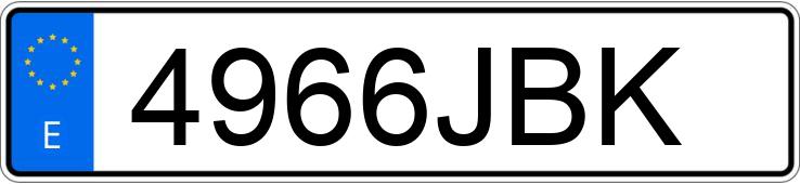 Numer rejestracyjny 4966JBK posiada FORD GRAND C-MAX Numer rejestracyjny 4966JBK posiada FORD GRAND C-MAX