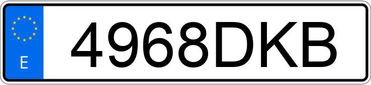 Numer rejestracyjny 4968DKB posiada CITROEN C3