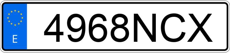 Numer rejestracyjny 4968NCX posiada MERCEDES CLE (236) Numer rejestracyjny 4968NCX posiada MERCEDES CLE (236)