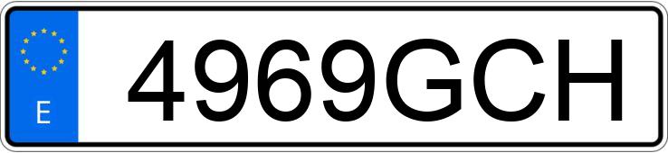 Numer rejestracyjny 4969GCH posiada CITROEN C4 PICASSO 7PZ Numer rejestracyjny 4969GCH posiada CITROEN C4 PICASSO 7PZ