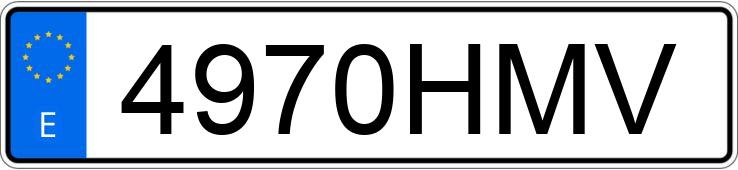 Numer rejestracyjny 4970HMV posiada NISSAN QASHQAI Numer rejestracyjny 4970HMV posiada NISSAN QASHQAI
