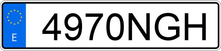 Numer rejestracyjny 4970NGH posiada CITROEN C4 X