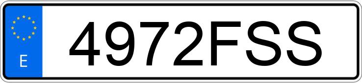 Numer rejestracyjny 4972FSS posiada RENAULT GRAND SCENIC Numer rejestracyjny 4972FSS posiada RENAULT GRAND SCENIC