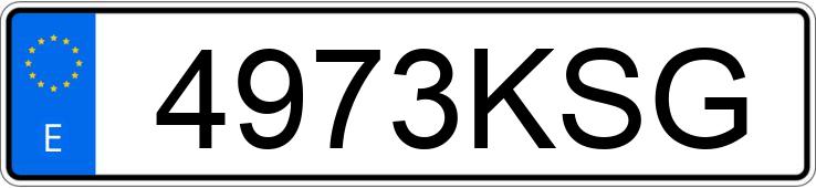 Numer rejestracyjny 4973KSG posiada MERCEDES SPRINTER Numer rejestracyjny 4973KSG posiada MERCEDES SPRINTER