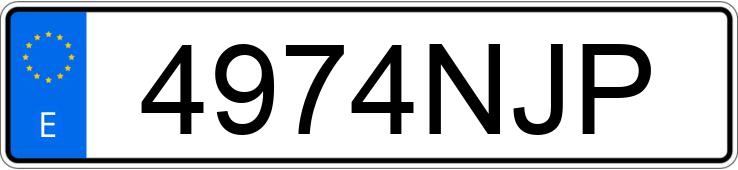 Numer rejestracyjny 4974NJP posiada KIA NIRO Numer rejestracyjny 4974NJP posiada KIA NIRO