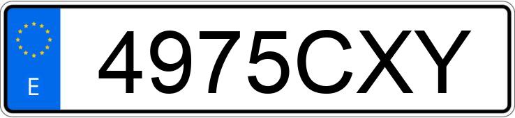 Numer rejestracyjny 4975CXY posiada PEUGEOT 406 Numer rejestracyjny 4975CXY posiada PEUGEOT 406