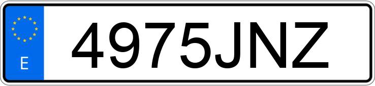 Numer rejestracyjny 4975JNZ posiada RENAULT CLIO Numer rejestracyjny 4975JNZ posiada RENAULT CLIO