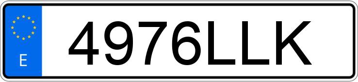 Numer rejestracyjny 4976LLK posiada PEUGEOT 508