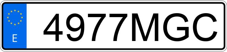 Numer rejestracyjny 4977MGC posiada MERCEDES S (223)