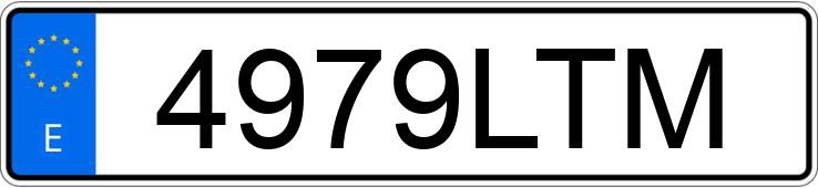 Numer rejestracyjny 4979LTM posiada SSANGYONG/KGM TIVOLI