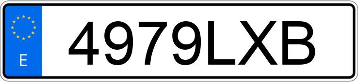 Numer rejestracyjny 4979LXB posiada KIA XCEED