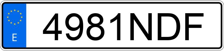 Numer rejestracyjny 4981NDF posiada VOLVO EX30 Numer rejestracyjny 4981NDF posiada VOLVO EX30