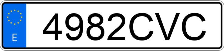 Numer rejestracyjny 4982CVC posiada SEAT LEON