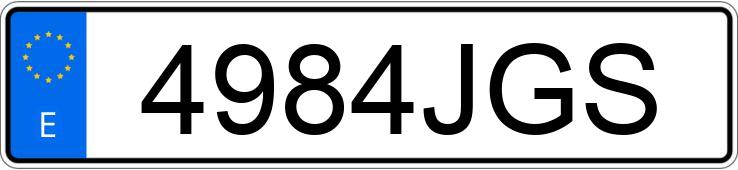 Numer rejestracyjny 4984JGS posiada JEEP GRAND CHEROKEE Numer rejestracyjny 4984JGS posiada JEEP GRAND CHEROKEE