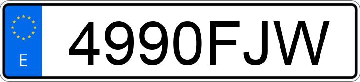 Numer rejestracyjny 4990FJW posiada ALFA ROMEO 147 Numer rejestracyjny 4990FJW posiada ALFA ROMEO 147