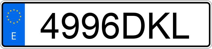 Numer rejestracyjny 4996DKL posiada RENAULT MEGANE Numer rejestracyjny 4996DKL posiada RENAULT MEGANE