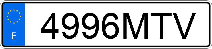 Numer rejestracyjny 4996MTV posiada MERCEDES EQE (295) Numer rejestracyjny 4996MTV posiada MERCEDES EQE (295)