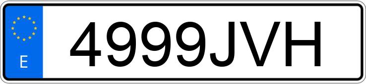 Numer rejestracyjny 4999JVH posiada PEUGEOT 208