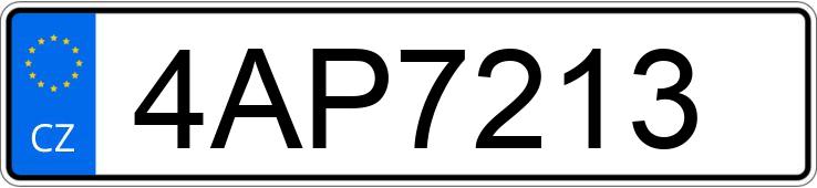 Numer rejestracyjny 4AP7213 posiada LAMBORGHINI LAMBORGHINI GALLARDO