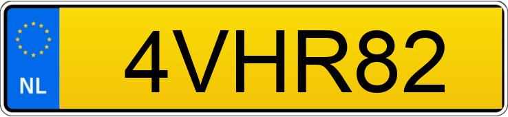 Numer rejestracyjny 4VHR82 posiada RENAULT TRAFIC T29 L1/H1 2.0 DCI 84KW E4