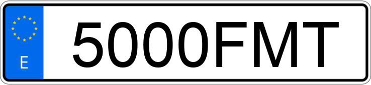 Numer rejestracyjny 5000FMT posiada RENAULT KANGOO Numer rejestracyjny 5000FMT posiada RENAULT KANGOO