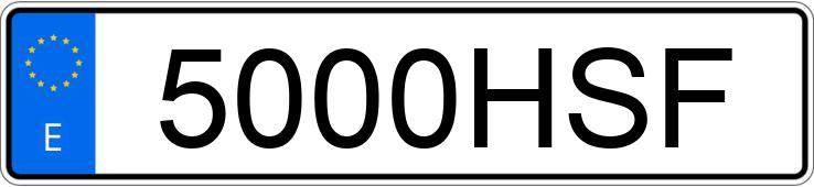 Numer rejestracyjny 5000HSF posiada HYUNDAI I20 Numer rejestracyjny 5000HSF posiada HYUNDAI I20