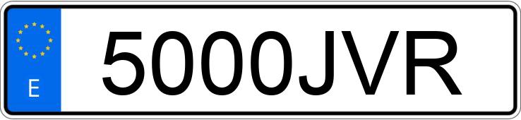 Numer rejestracyjny 5000JVR posiada AUDI A6 Numer rejestracyjny 5000JVR posiada AUDI A6