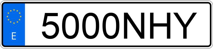 Numer rejestracyjny 5000NHY posiada AUDI A3 ALLSTREET Numer rejestracyjny 5000NHY posiada AUDI A3 ALLSTREET