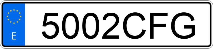 Numer rejestracyjny 5002CFG posiada AUDI A4 Numer rejestracyjny 5002CFG posiada AUDI A4