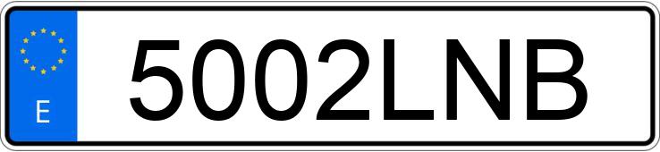 Numer rejestracyjny 5002LNB posiada SKODA KAMIQ