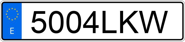Numer rejestracyjny 5004LKW posiada AUDI A3 Numer rejestracyjny 5004LKW posiada AUDI A3