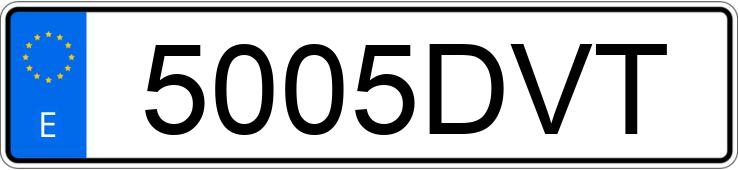 Numer rejestracyjny 5005DVT posiada MAN TGL Numer rejestracyjny 5005DVT posiada MAN TGL