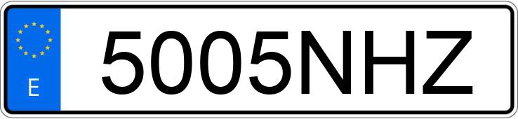 Numer rejestracyjny 5005NHZ posiada MERCEDES CLA (117) Numer rejestracyjny 5005NHZ posiada MERCEDES CLA (117)