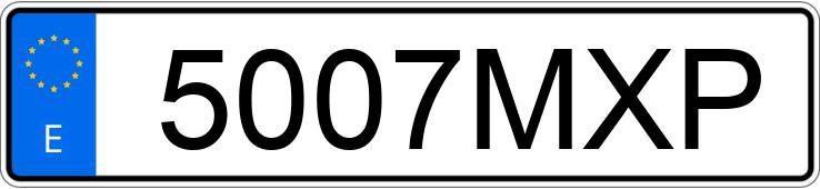 Numer rejestracyjny 5007MXP posiada BMW SERIE 3 G21 TOURING 320IA M SPORT PRO