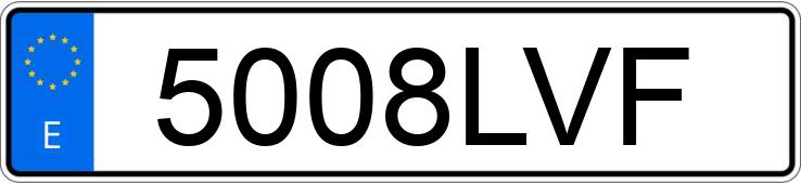 Numer rejestracyjny 5008LVF posiada TOYOTA COROLLA Numer rejestracyjny 5008LVF posiada TOYOTA COROLLA