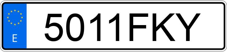 Numer rejestracyjny 5011FKY posiada SEAT LEON Numer rejestracyjny 5011FKY posiada SEAT LEON