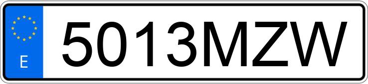 Numer rejestracyjny 5013MZW posiada VOLKSWAGEN CADDY MAXI Numer rejestracyjny 5013MZW posiada VOLKSWAGEN CADDY MAXI