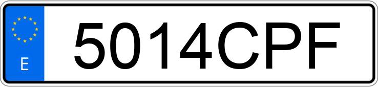 Numer rejestracyjny 5014CPF posiada KIA CARENS Numer rejestracyjny 5014CPF posiada KIA CARENS