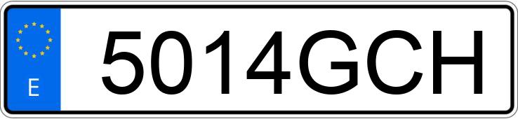 Numer rejestracyjny 5014GCH posiada VOLKSWAGEN EOS Numer rejestracyjny 5014GCH posiada VOLKSWAGEN EOS