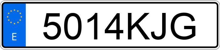 Numer rejestracyjny 5014KJG posiada DACIA DOKKER