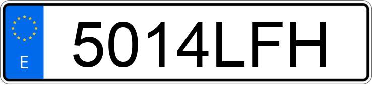 Numer rejestracyjny 5014LFH posiada NISSAN X-TRAIL