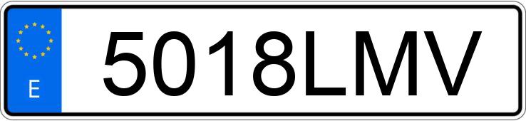 Numer rejestracyjny 5018LMV posiada PEUGEOT 308