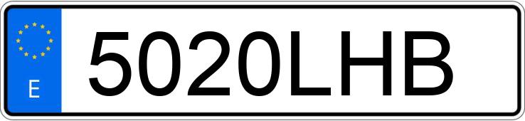 Numer rejestracyjny 5020LHB posiada RENAULT KADJAR