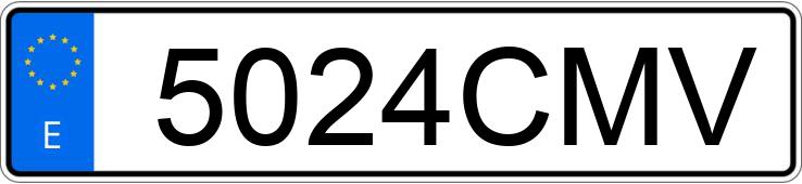 Numer rejestracyjny 5024CMV posiada CITROEN XSARA Numer rejestracyjny 5024CMV posiada CITROEN XSARA