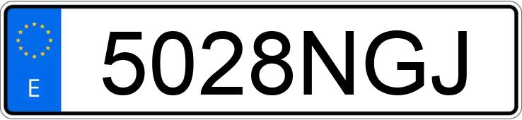 Numer rejestracyjny 5028NGJ posiada SCANIA SERIE P