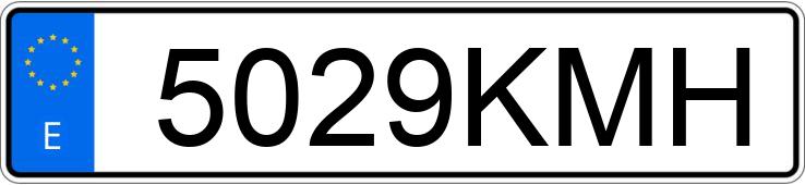 Numer rejestracyjny 5029KMH posiada HYUNDAI SANTA FE