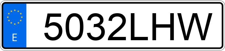 Numer rejestracyjny 5032LHW posiada BMW SERIE 5 Numer rejestracyjny 5032LHW posiada BMW SERIE 5