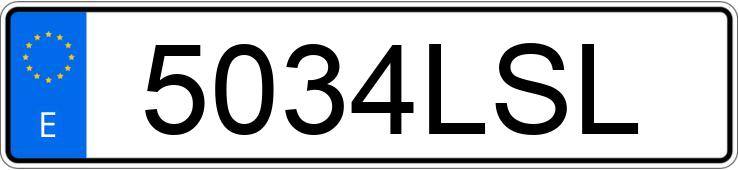 Numer rejestracyjny 5034LSL posiada BMW SERIE 6 Numer rejestracyjny 5034LSL posiada BMW SERIE 6