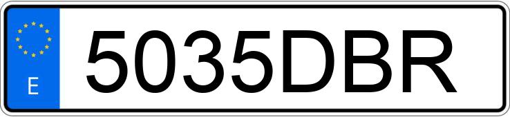 Numer rejestracyjny 5035DBR posiada MERCEDES C (203) Numer rejestracyjny 5035DBR posiada MERCEDES C (203)